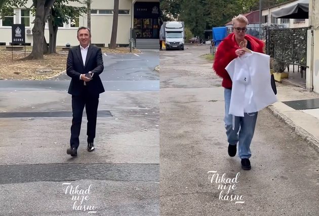 Ekipa "Nikad nije kasno" stigla na snimanje: Dragana Katić srdačno dočekala poznatog pevača (VIDEO) 15 nikad nije kasno 1