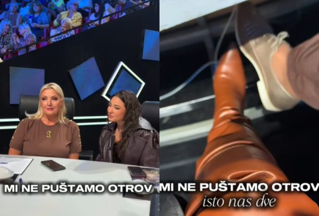 Sanja Vučić i Snežana Đurišić hit na društvenim mrežama: "Mi ne puštamo otrov" (VIDEO) 12 sanja i snezana 1